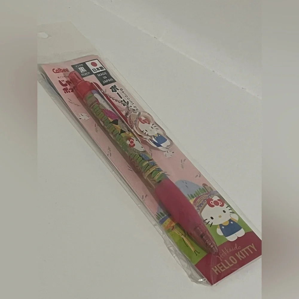 Hello Kitty Limited Release Hokkaido Japan Calbee Collaboration Ballpoint Pen
